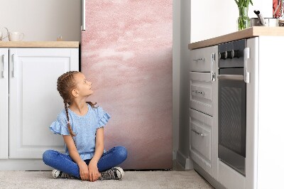 Decoration fridge cover Pink texture