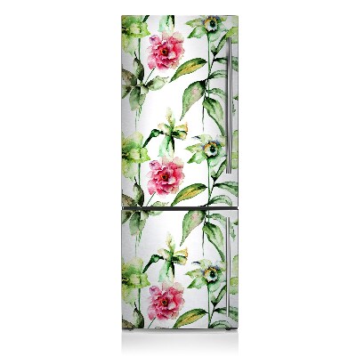 Magnetic fridge cover Spring flowers