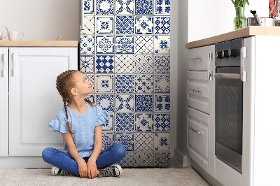 Decoration fridge cover Azulejos tiles