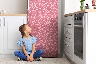 Magnetic fridge cover Floral pattern