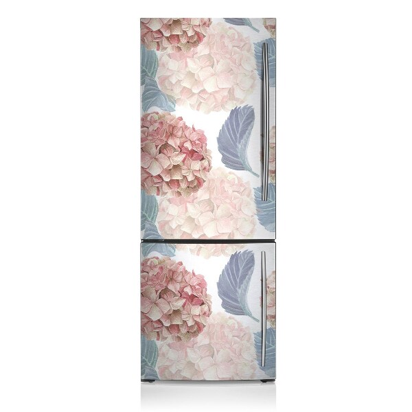 Magnetic fridge cover Hydrangea