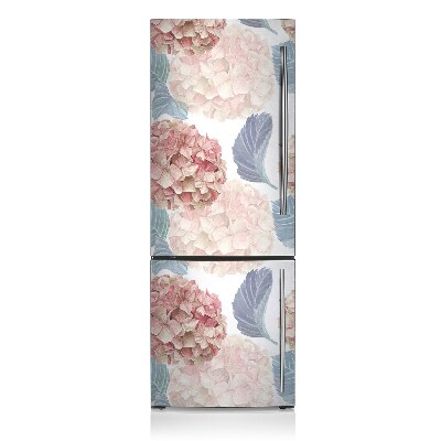 Magnetic fridge cover Hydrangea