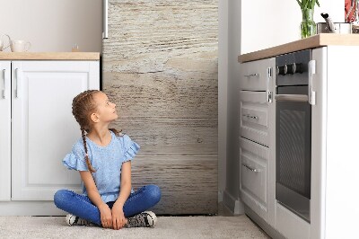 Magnetic fridge cover Old wood