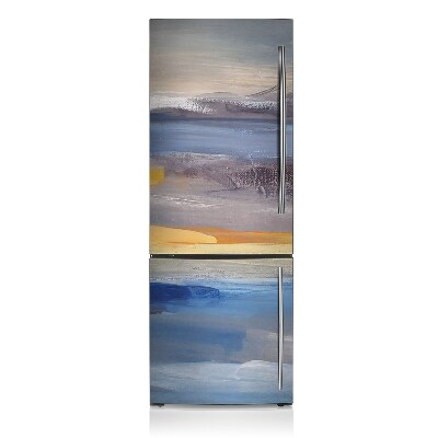 Magnetic fridge cover Painted sky