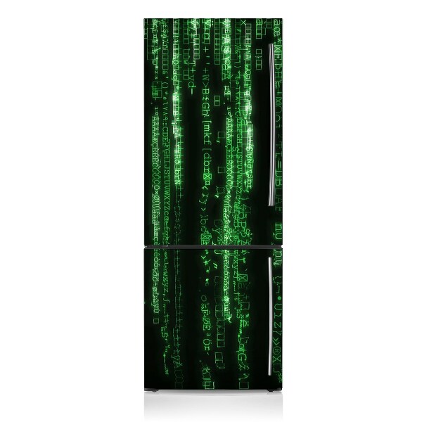 Magnetic fridge cover Green sign