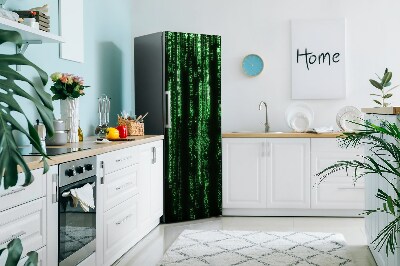 Magnetic fridge cover Green sign