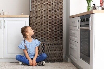 Magnetic fridge cover Metal floor