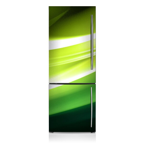 Magnetic fridge cover Green texture