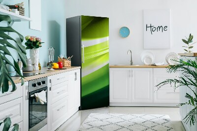 Magnetic fridge cover Green texture