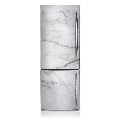 Magnetic fridge cover Gray marble