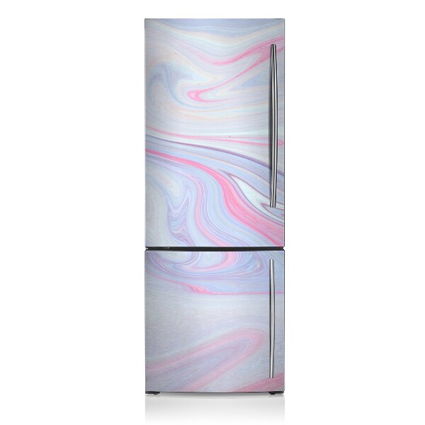 Magnetic fridge cover Abstract pink