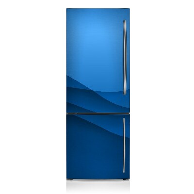 Magnetic fridge cover Blue passage