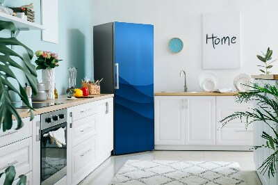 Magnetic fridge cover Blue passage