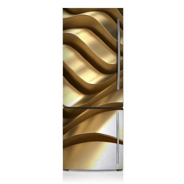 Magnetic fridge cover Golden elements