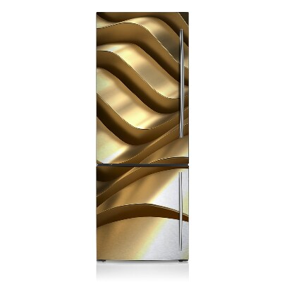 Magnetic fridge cover Golden elements