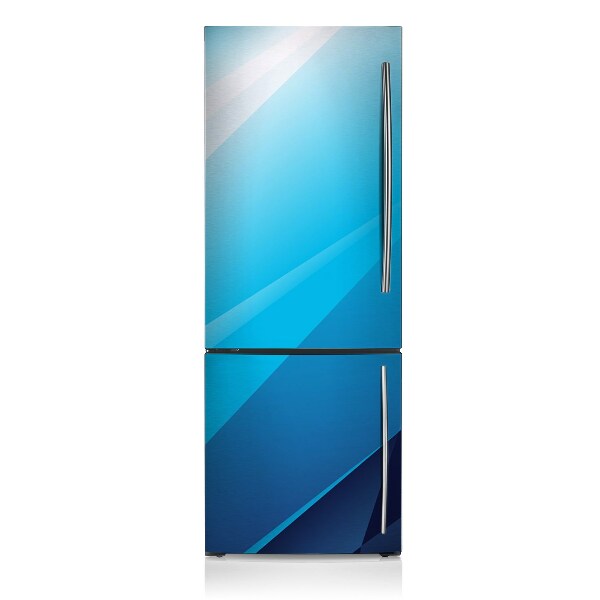 Magnetic fridge cover Blue fragment