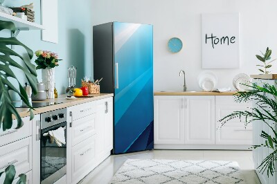 Magnetic fridge cover Blue fragment