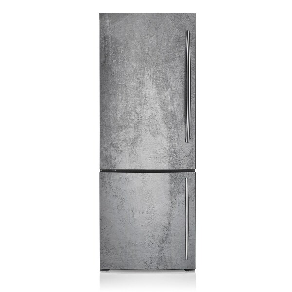 Magnetic fridge cover Gray concrete