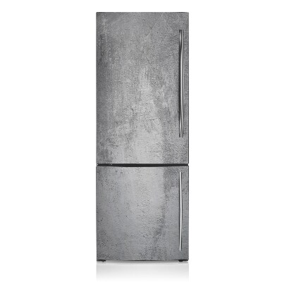 Magnetic fridge cover Gray concrete