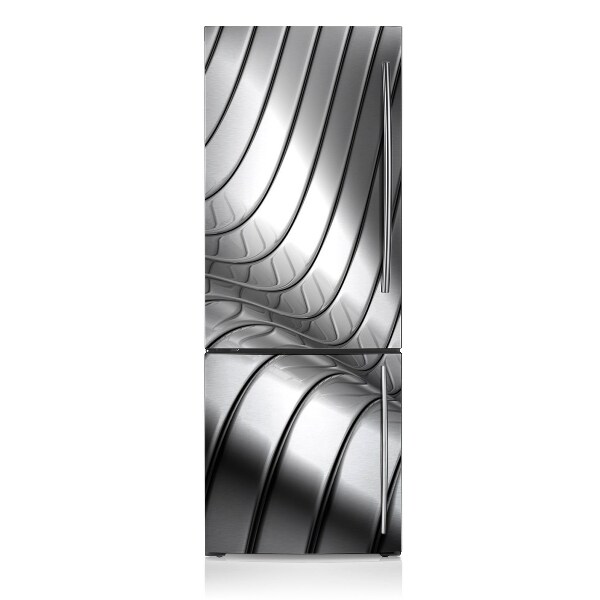 Magnetic fridge cover Metallic