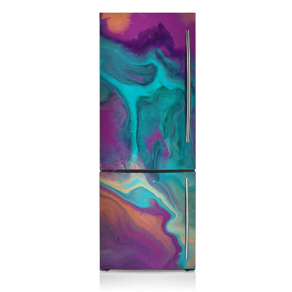 Magnetic fridge cover Colorful pattern