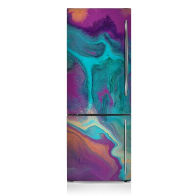 Magnetic fridge cover Colorful pattern