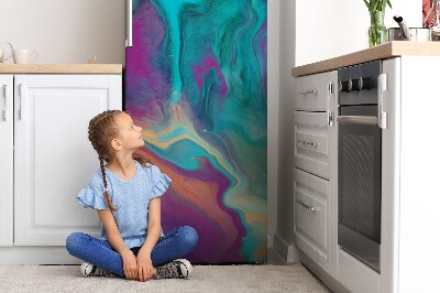 Magnetic fridge cover Colorful pattern