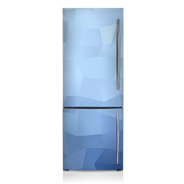 Magnetic fridge cover Abstract blue