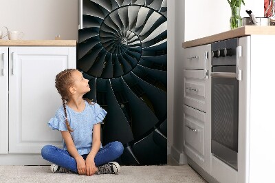 Magnetic fridge cover Stairs