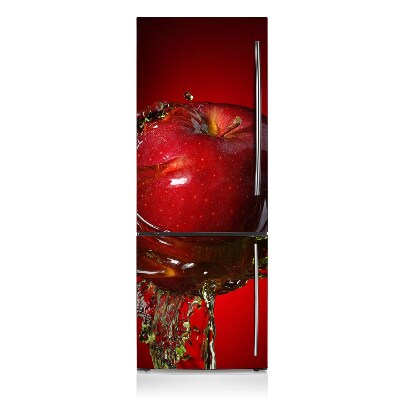 Magnetic fridge cover Red apple