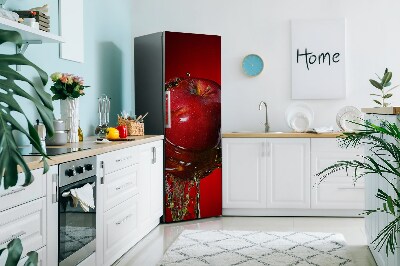 Magnetic fridge cover Red apple