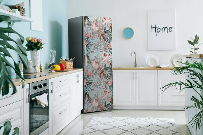 Magnetic fridge cover Pastel flowers