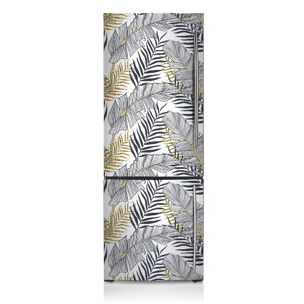 Magnetic fridge cover Palm leaves