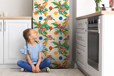 Decoration fridge cover The sunset