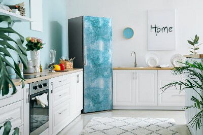 Magnetic fridge cover Tropical pattern