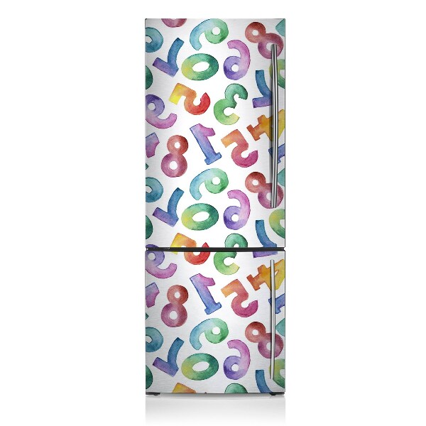 Decoration fridge cover Colorful letters