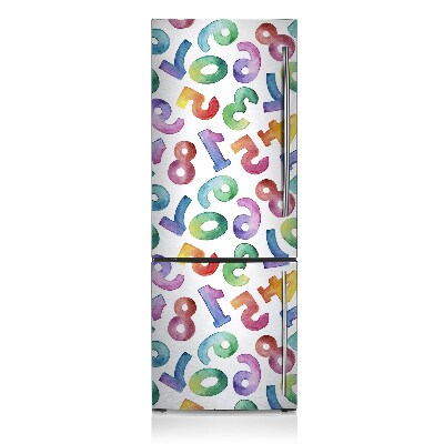 Decoration fridge cover Colorful letters