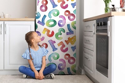 Decoration fridge cover Colorful letters