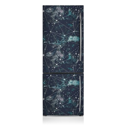 Decoration fridge cover Night sky