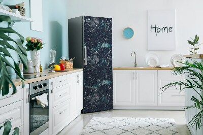 Decoration fridge cover Night sky