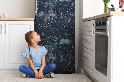 Decoration fridge cover Night sky