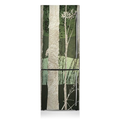 Decoration fridge cover Trees