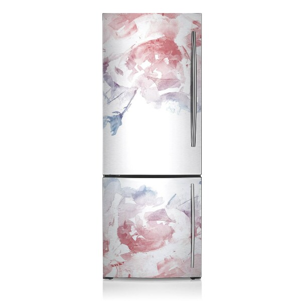 Decoration fridge cover Pastel roses