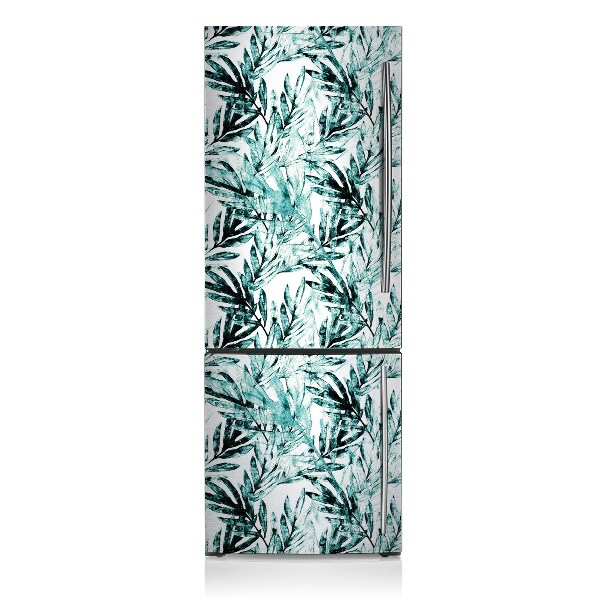 Decoration fridge cover Tropical palm