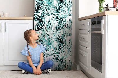 Decoration fridge cover Tropical palm