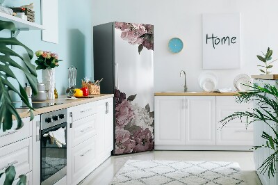 Decoration fridge cover Peony