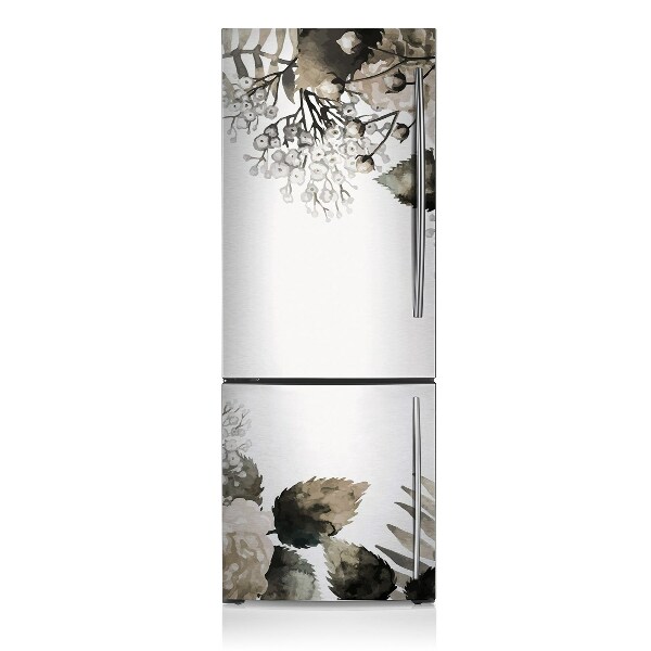 Decoration fridge cover Hydrangea flowers