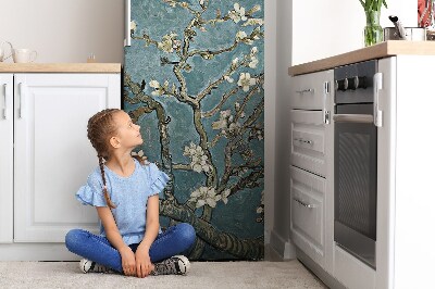 Decoration fridge cover Cherry blossom