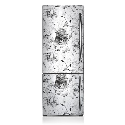 Decoration fridge cover Peony