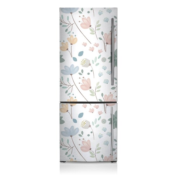 Magnetic fridge cover Spring flowers